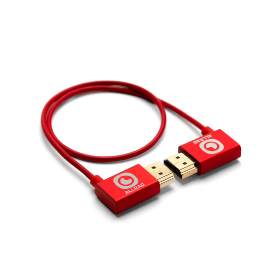 Right Angle 0.35m | Hyper Thin HDMI 2.1 (8K 60/ 4K 120)